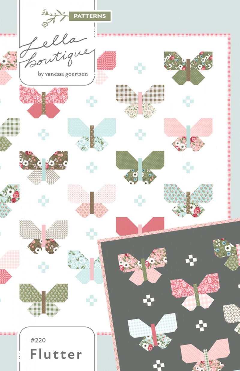 Flutter - Lella Boutique - Patchwork Quilt Pattern
