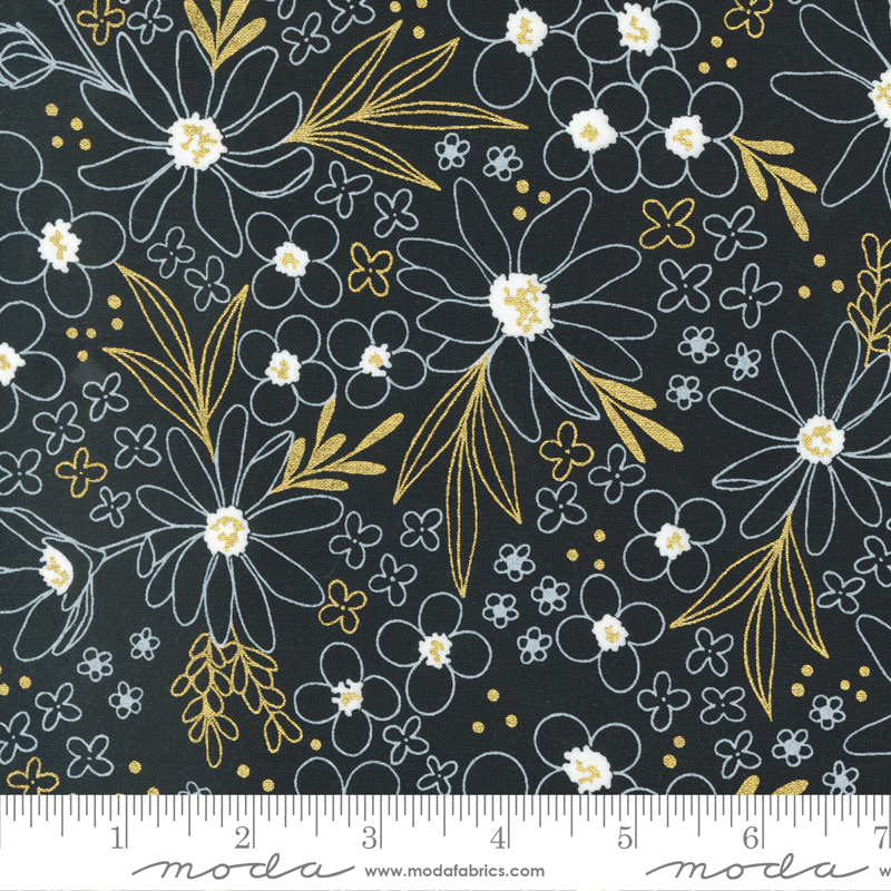 Gilded 11531-22M by Alli K Designs for Moda Fabrics Applique, patchwork and quilting fabric