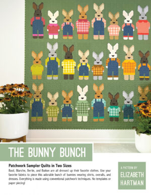 The Bunny Bunch - by Elizabeth Hartman - Modern Quilt Pattern