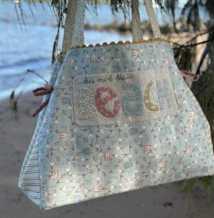 Beach Bag Pattern by Natalie Bird for The Birdhouse.