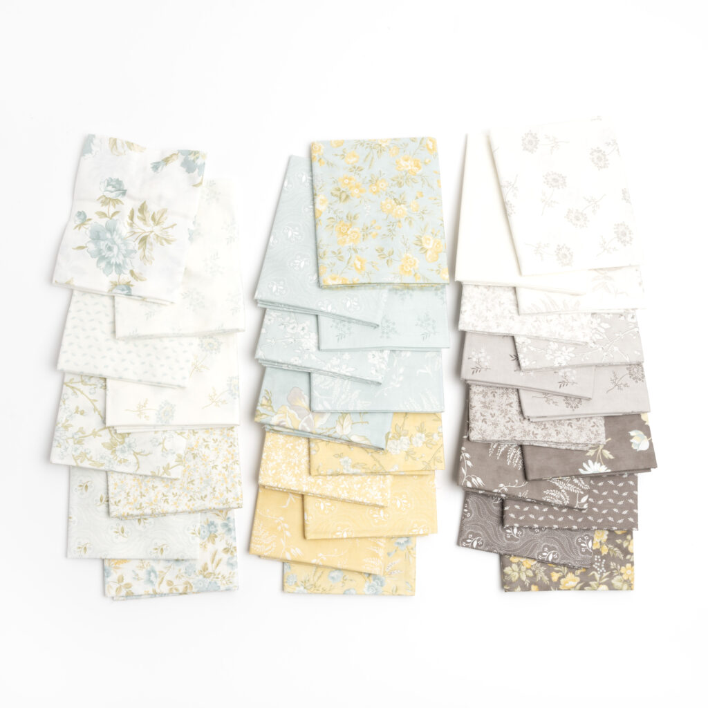 Honeybloom Fat Quarter Bundle Applique, patchwork and quilting fabrics. Range by 3 Sisters for Moda Fabrics.