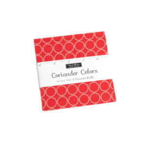 Coriander Colors Charm Square Applique, patchwork and quilting fabrics. Range by Corey Yoder for Moda Fabrics. 