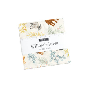 Willows Farm Charm Square Applique, patchwork and quilting fabrics. Range by Deb Strain for Moda Fabrics.