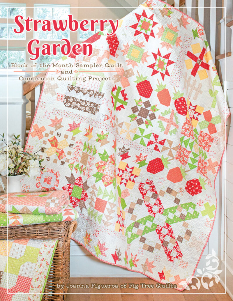 Strawberry Garden Quilting Book By  It's Sew Emma