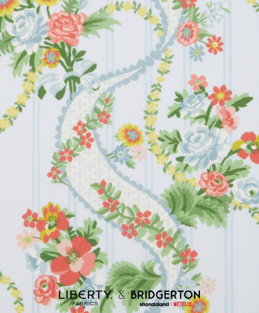 Bridgerton RIBBON CASCADE B - 036374404B - Liberty Tana Lawn Fabric