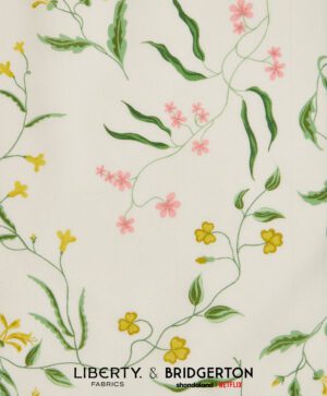 Bridgerton REGAL BLOSSOM B - 036374407B - Liberty Tana Lawn Fabric