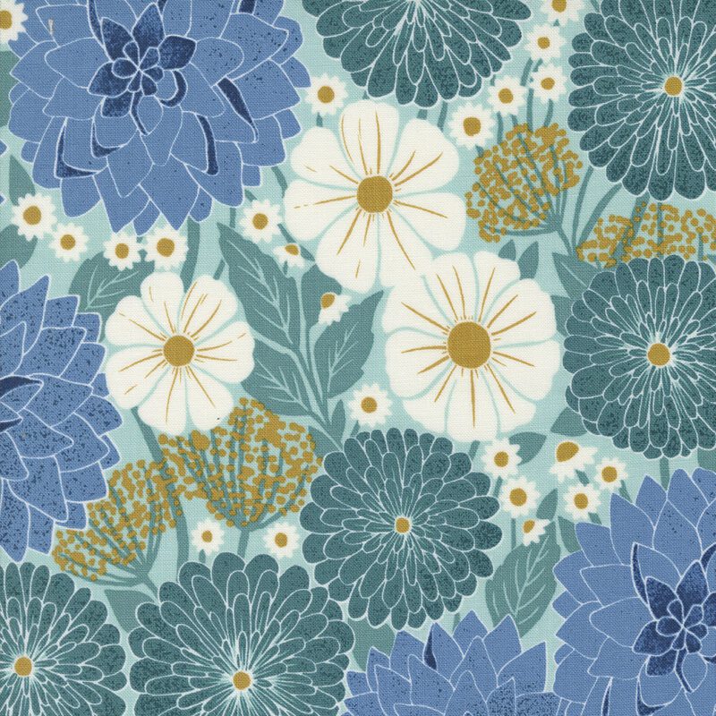 Field of Flowers 3310-14 by Katharine Watson  for Moda Fabrics Applique, patchwork and quilting fabric