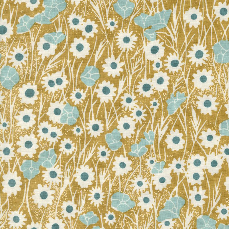 Field of Flowers 3312-13 by Katharine Watson  for Moda Fabrics Applique, patchwork and quilting fabric