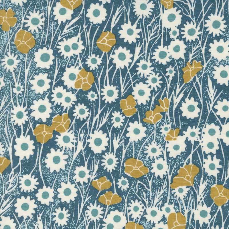 Field of Flowers 3312-13 by Katharine Watson  for Moda Fabrics Applique, patchwork and quilting fabric