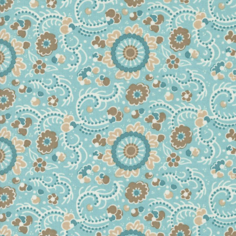 Sunday Brunch 30751-13 by Basic Grey for Moda Fabrics Applique, patchwork and quilting fabric