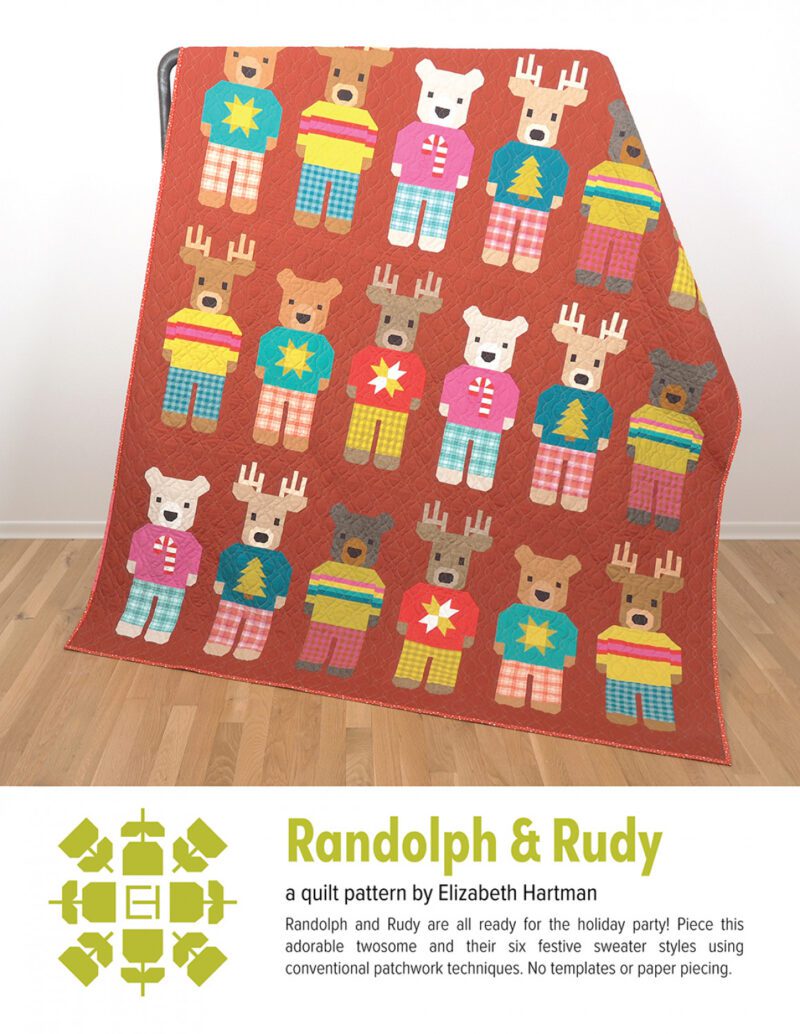 Randolph & Rudy by Elizabeth Hartman - Quilting & Patchwork Pattern