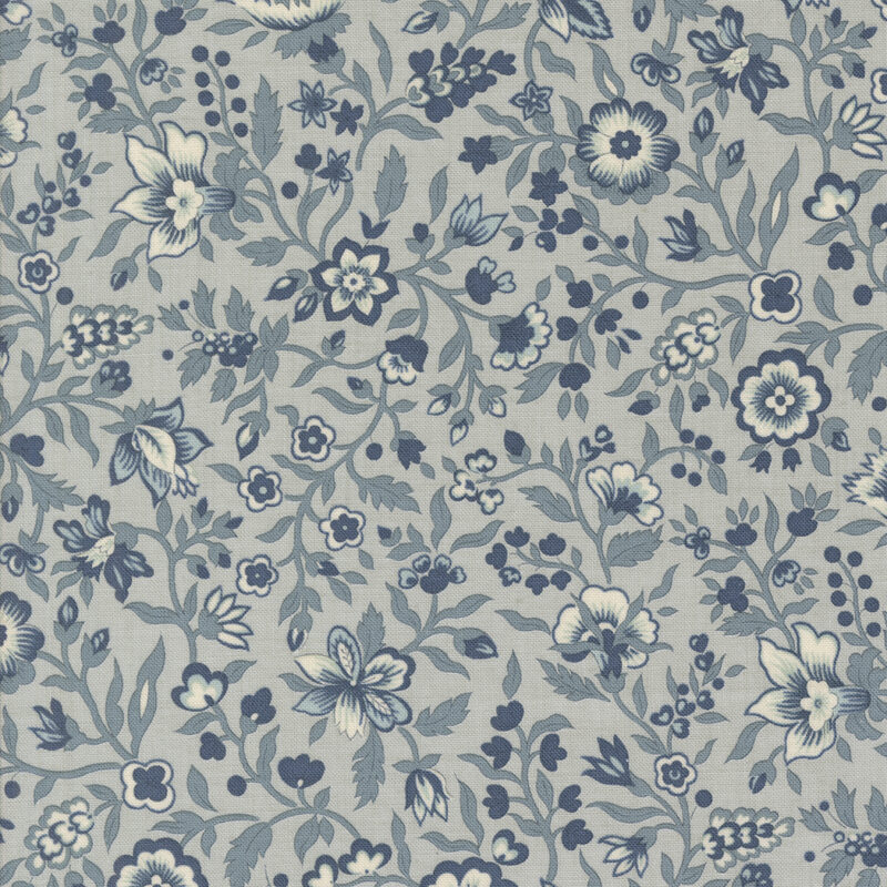 Sacre Bleu 13971-15 by French General for Moda Fabrics Applique, patchwork and quilting fabric.