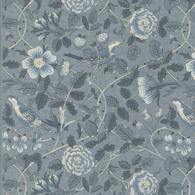 Sacre Bleu 13972-16 by French General for Moda Fabrics Applique, patchwork and quilting fabric.