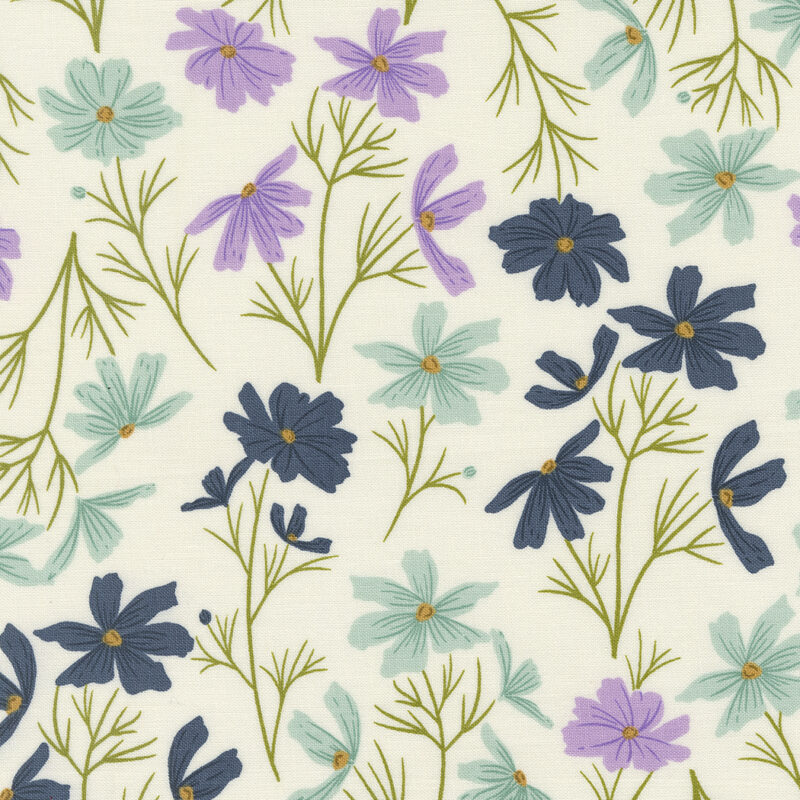 Seaglass Summer 43180-11 by Sweetfire Road Design Co for Moda Fabrics Applique, patchwork and quilting fabric. 