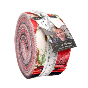 Superbloom Jelly Roll Applique, patchwork and quilting fabrics. Range by Robin Pickens for Moda Fabrics.