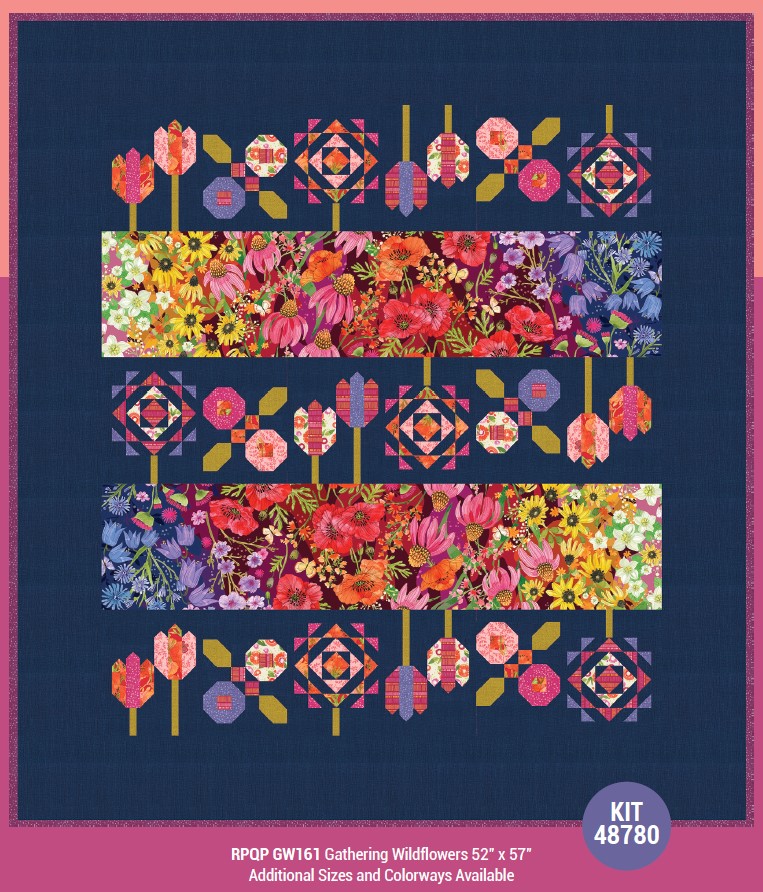 Superbloom Fat Quarter Bundle Applique, patchwork and quilting fabric. Range by Robin Pickens for Moda Fabrics.