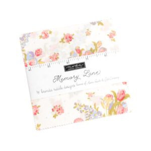 Memory Lane Charm Square Applique, patchwork and quilting fabrics. Range by Brenda Riddle Designs for Moda Fabrics.
