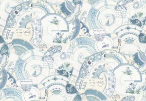 Larking 24637-11 Fabric Collection by Janet Clare for Moda Fabrics Applique, patchwork and quilting fabric
