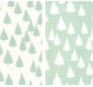 Winterberry 13143 Mint/White Bundle by Katie & Birdie for Moda Fabrics Applique, patchwork and quilting fabric