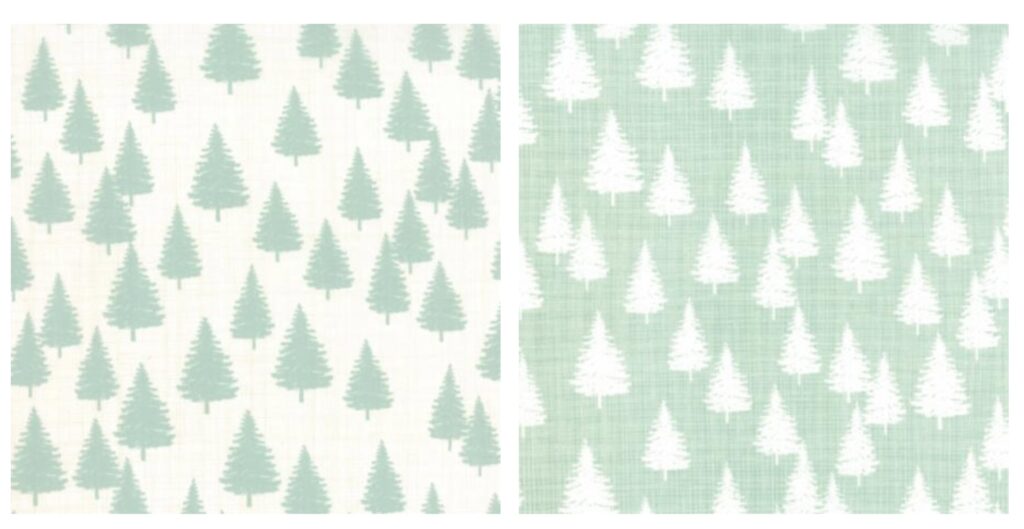 Winterberry 13143 Mint/White Bundle by Katie & Birdie for Moda Fabrics Applique, patchwork and quilting fabric