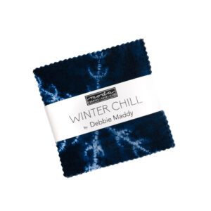 Winter Chill Mini Charm Applique, patchwork and quilting fabrics. Range by Debbie Maddy for Moda Fabrics.