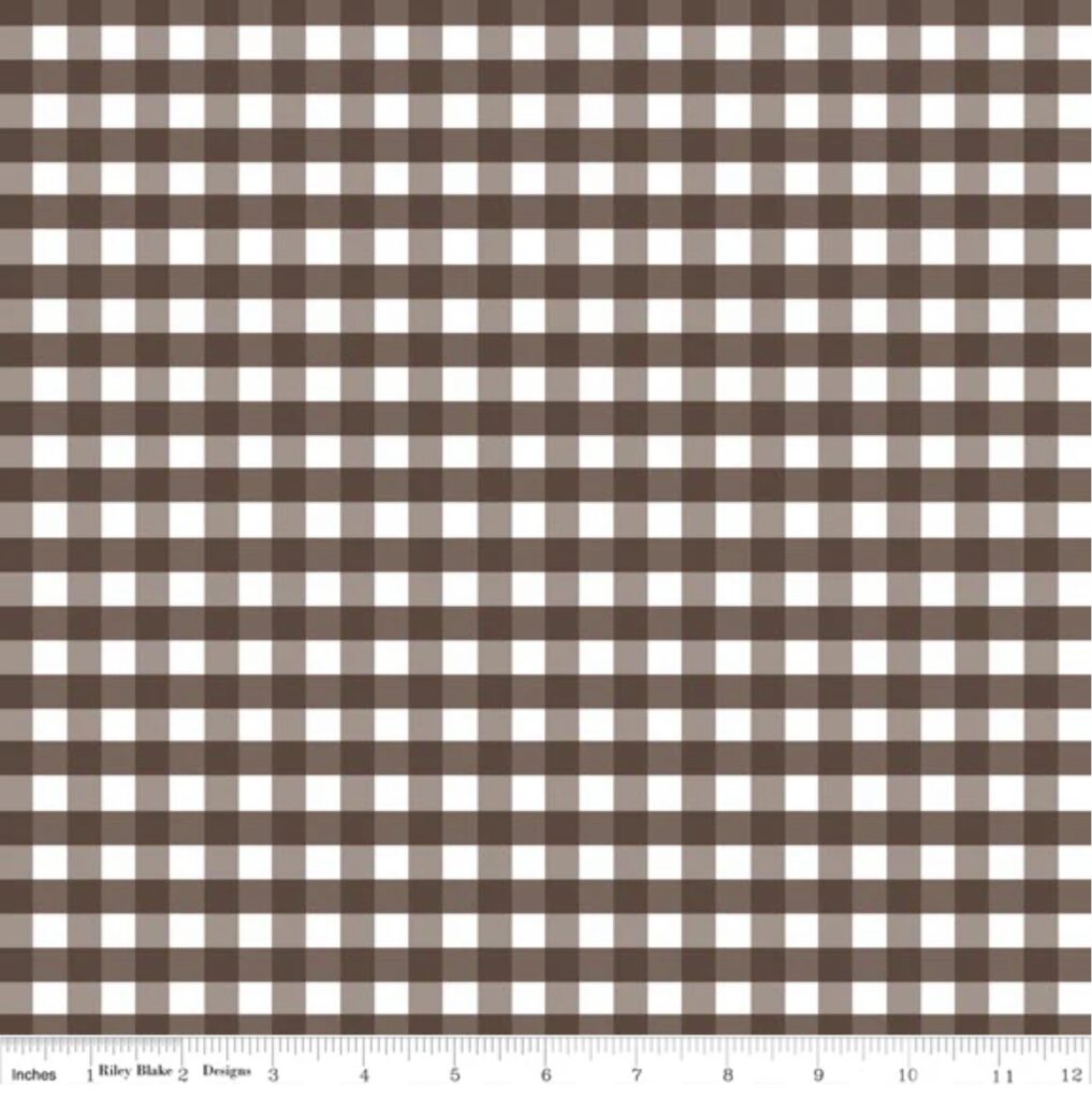 Medium Gingham Red C450-90 (1/4" squares) for Riley Blake Designs Applique, patchwork and quilting fabric