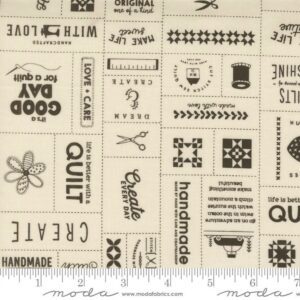 Threads 55680-21 by Sweetwater for Moda Fabrics Applique, patchwork and quilting fabric. 