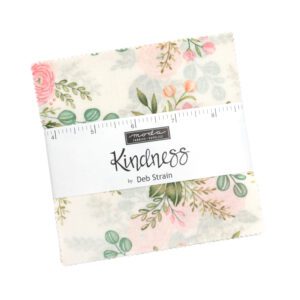 Kindness Charm Square Applique, patchwork and quilting fabrics. Range by Deb Strain for Moda Fabrics.