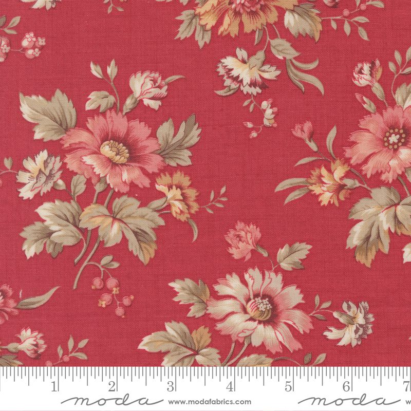 Joie De Vivre 13981-13 by French General for Moda Fabrics Applique, patchwork and quilting fabric.