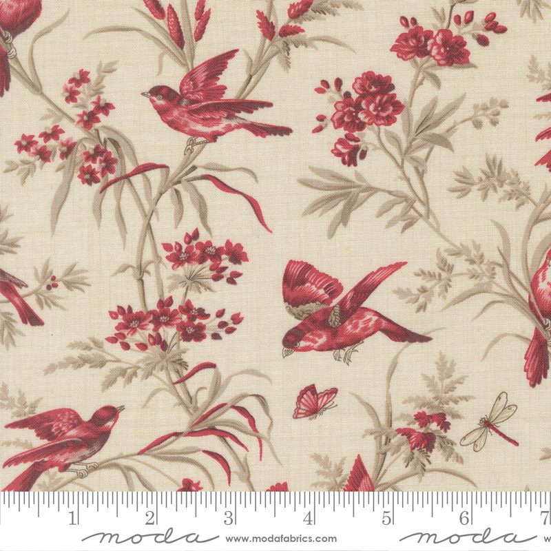 Joie De Vivre 13983-11 by French General for Moda Fabrics Applique, patchwork and quilting fabric