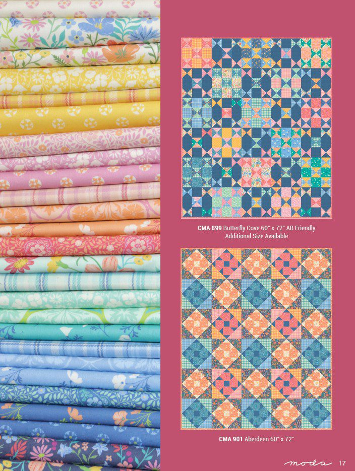Cannon Beach Charm Square

Applique, patchwork and quilting fabrics.

Range by Crystal Manning for Moda Fabrics.