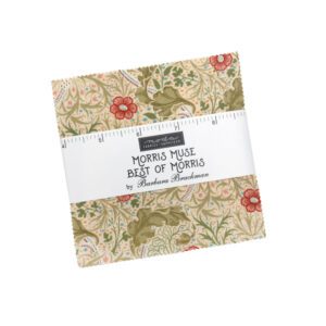 Morris Muse Charm Square Applique, patchwork and quilting fabrics. Range by Barbara Brackman for Moda Fabrics.