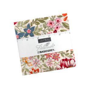 Fieldrush Charm Square Applique, patchwork and quilting fabrics. Fabric Range by Basic Grey  for Moda Fabrics.