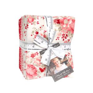 Petals & Polka Dots Fat Quarter Bundle Applique, patchwork and quilting fabric. Range by Bunny Hill Designs for Moda Fabrics.