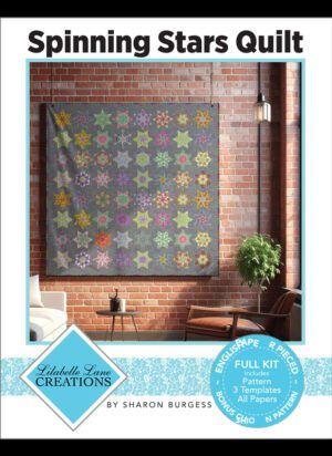 Spinning Stars - Full EPP, Templates & Pattern- Lilabelle Lane