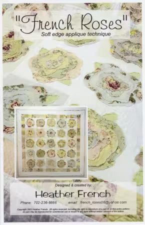 French Roses From Vintage Meadow Artworks Quilt Patterns