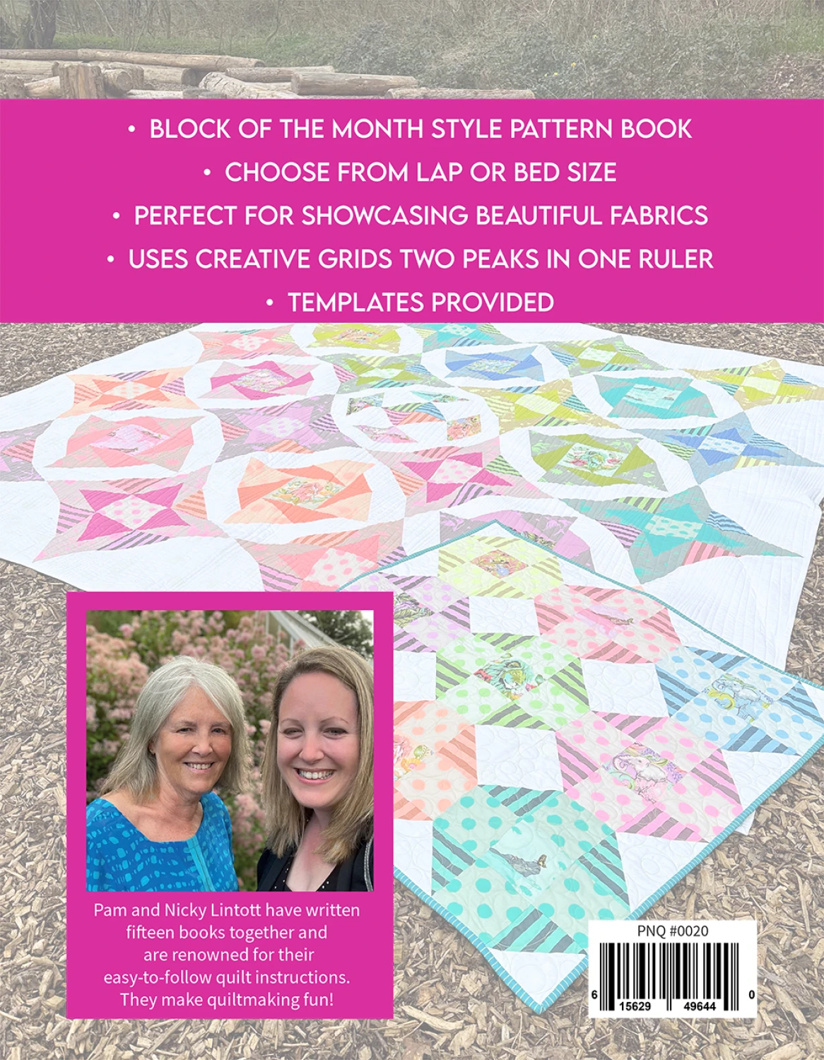 Bedazzled Pattern Booklet - Pam & Nicky Lintott - Quilting Books 