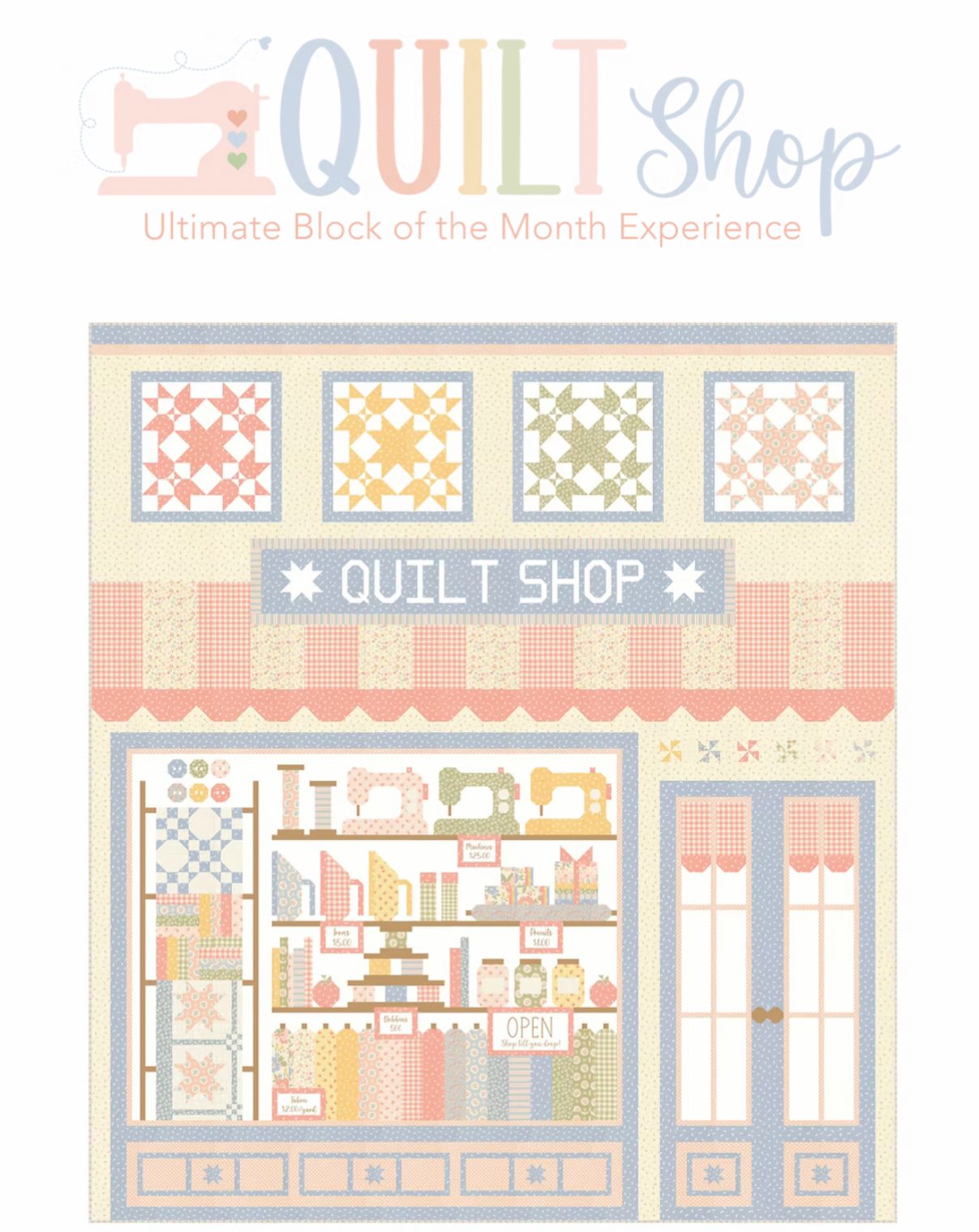 Quilt Shop Fabric Kit - Pre Order designed by My Sew Quilty Life