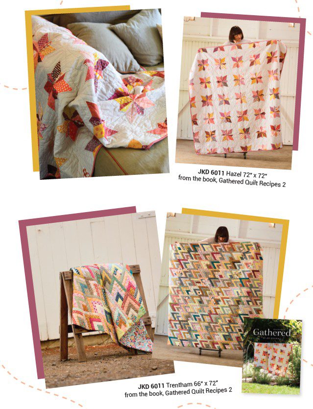 Gathered BonBons Dessert Roll

Applique, patchwork and quilting fabric.

Range by Jen Kingwell for Moda Fabrics.