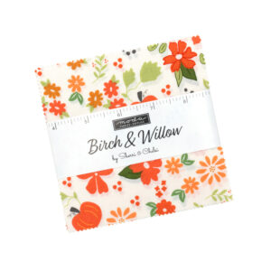 Birch & Willow Charm Square Applique, patchwork and quilting fabrics. Range by Sherri & Chelsi for Moda Fabrics.