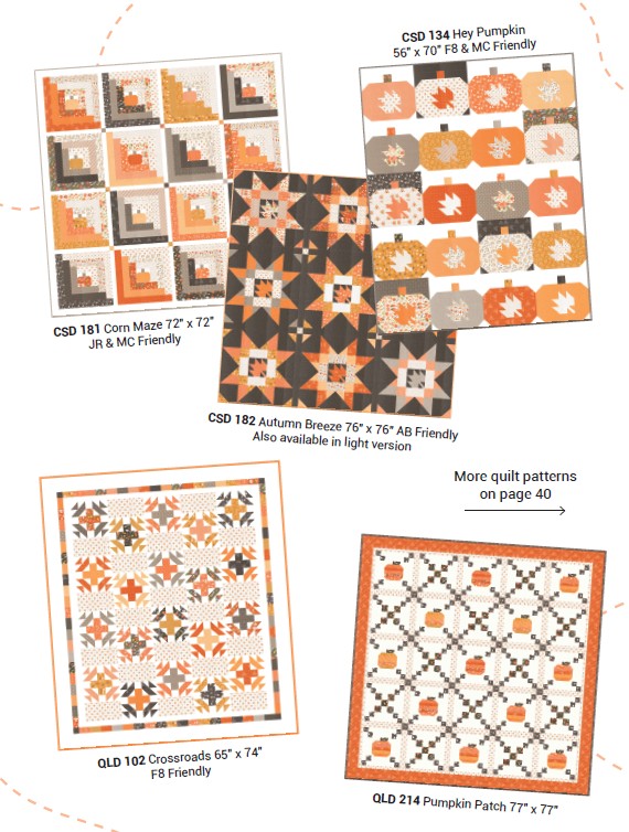 Birch & Willow Fat Quarter Bundle Applique, patchwork and quilting fabric. Range by Sherri & Chelsi for Moda Fabrics.