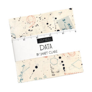 Data Charm Square Applique, patchwork and quilting fabrics. Fabric Range by Janet Clare for Moda Fabrics.