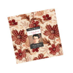 Le Jardin Rouge Layer Cake Applique, patchwork and quilting fabrics. Range by French General for Moda Fabrics.