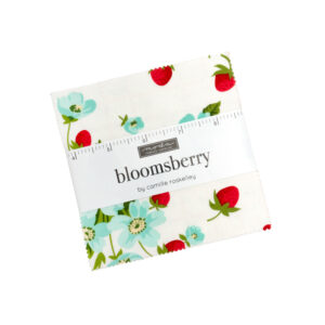Bloomsberry Charm Square Applique, patchwork and quilting fabrics. Fabric Range by Camille Roskelley of Thimble Blossoms for Moda Fabrics.