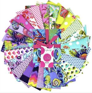 Floral Reef Fat Quarter Bundle Applique, patchwork and quilting fabric.