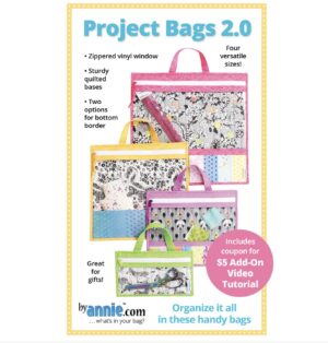 Project Bags 2.0 - by Annie.com - Bag Pattern