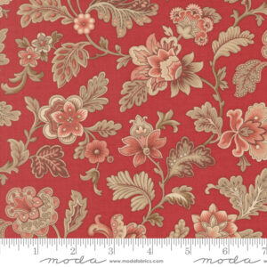 Le Jardin Rouge 36152=11 Fabric Collection by French General for Moda Fabrics Applique, patchwork and quilting  cotton fabric.