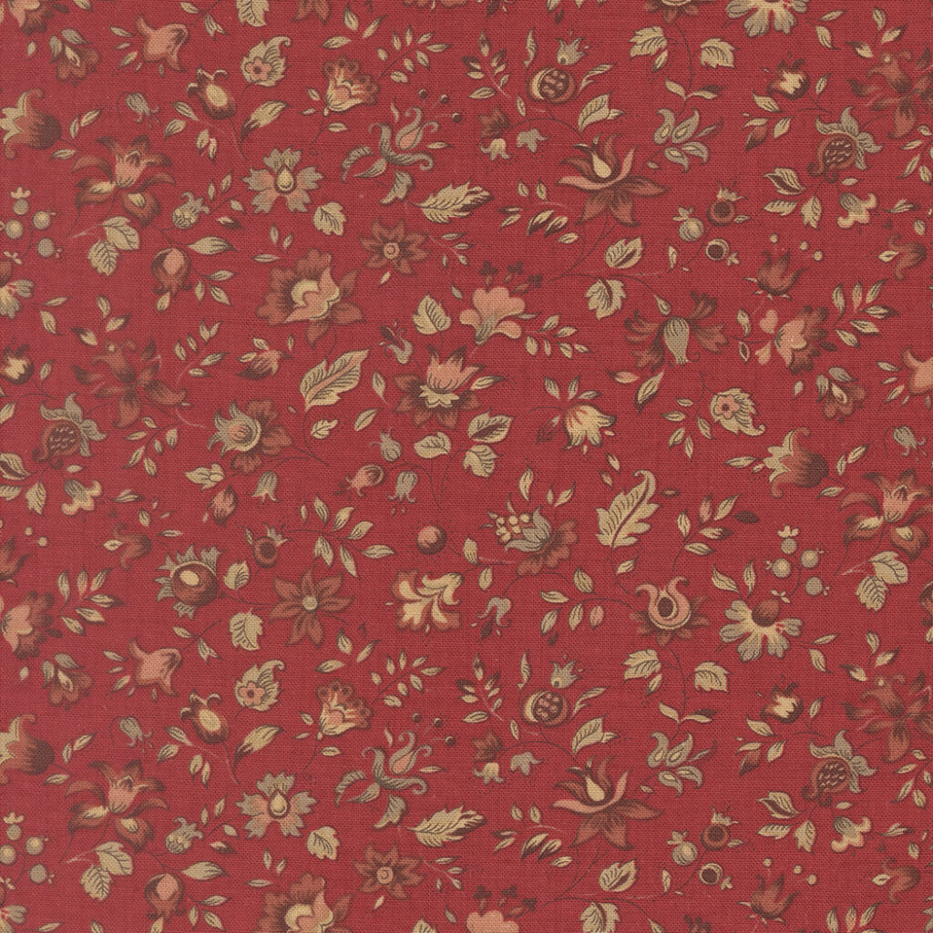 Le Jardin Rouge 36154-11
Fabric Collection by French General for Moda Fabrics
Applique, patchwork and quilting cotton fabric.