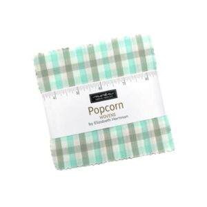 Popcorn Wovens Charm Square Applique, patchwork and quilting fabrics. Range by Elizabeth Hartman for Moda Fabrics.