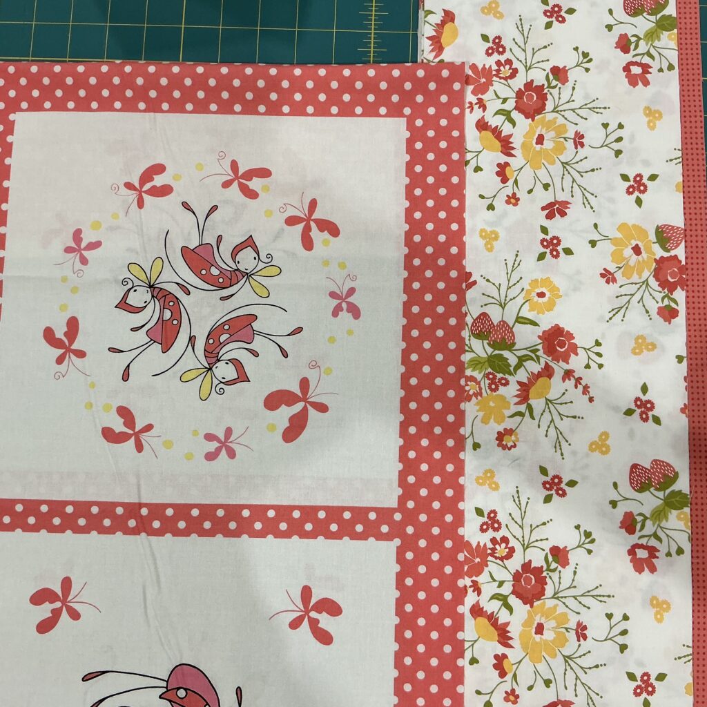 Butterfly Dance Pink/Rose Quilt Fabric KIT 